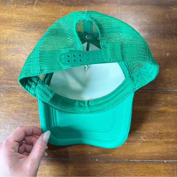 Green Trucker Hat - Picture 3 of 3